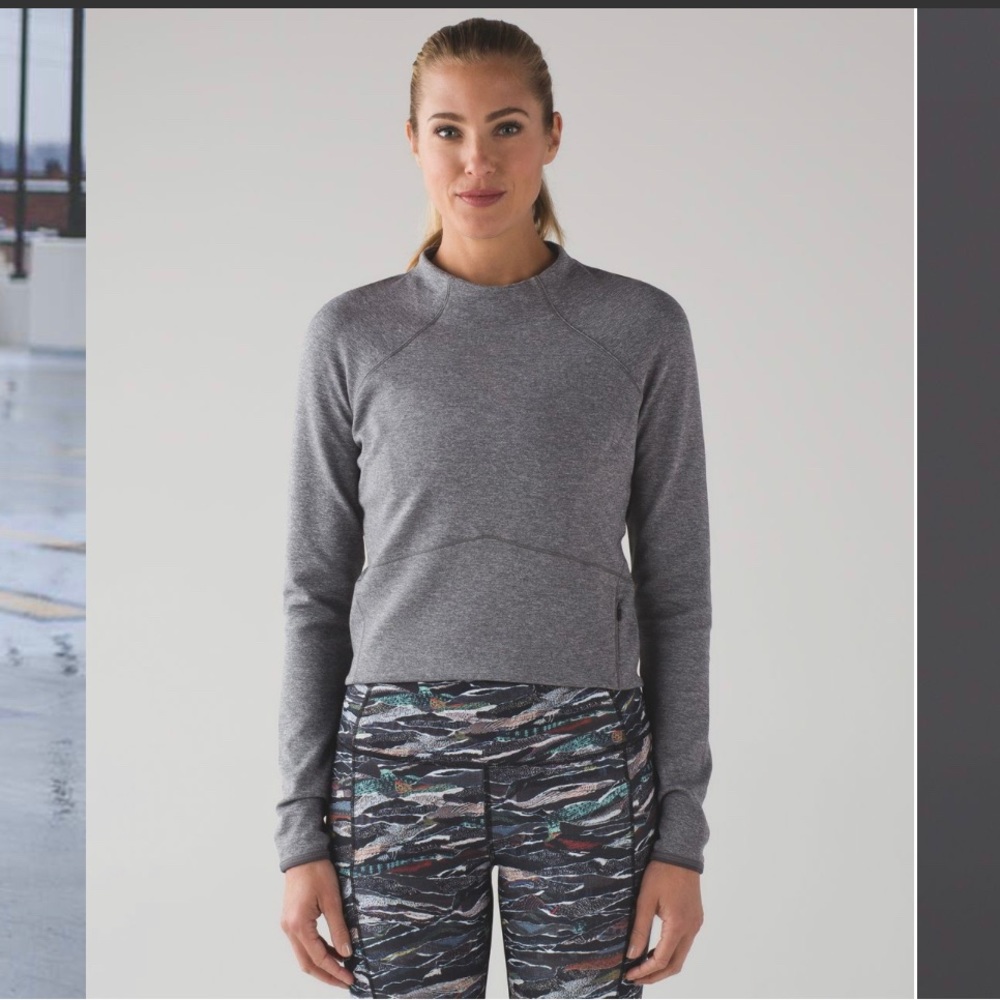 Lululemon Hill And Valley Mock Neck